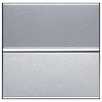 Переключатель без рамки ABB Niessen Zenit 1-кл. 2 мод. проходной N2202 PL серебро картинка